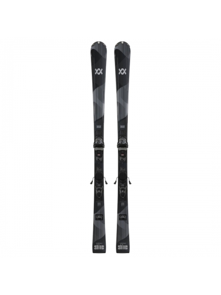 Жіночі гірські лижі Volkl  SHINE 72+кріплення VMOTION 10 LADY black