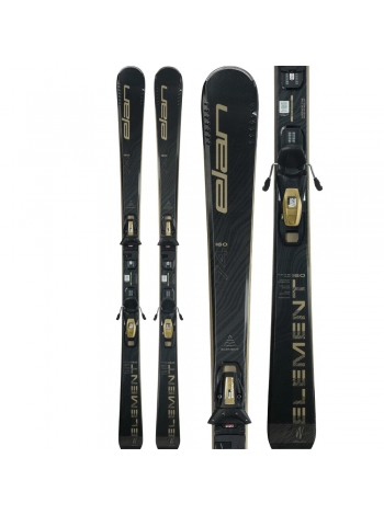 Женские горные лыжи Elan ELEMENT 74 W Black+кріплення Elan 9.0 GW
