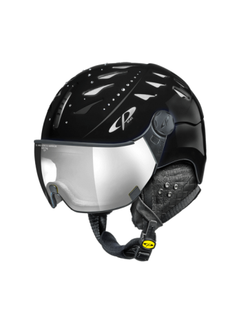 Шлем лыжный CP CUMA swarovski black shiny/black shiny dl vario lens sl mirror