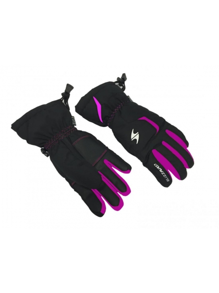 Горнолыжные перчатки Blizzard Reflex junior ski gloves,black-pink
