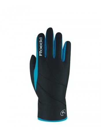 Горнолыжные перчатки Roeckl Atlas GTX black/blue
