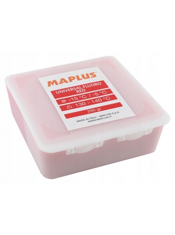 Парафин Maplus UNIVERSAL FLUORO RED 250gr -15 ° С -5 ° С Парафин Maplus UNIVERSAL FLUORO RED 250gr -15 ° С -5 ° С