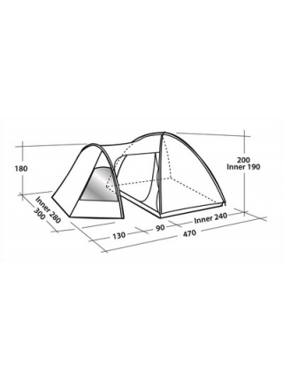 Намет Easy Camp TENT ECLIPSE 500