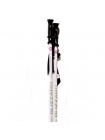 Лижные палки BLIZZARD Viva Sport ski poles, white/silver/pink