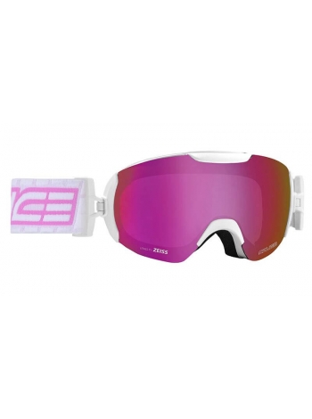 Маска горнолыжная Salice 604 WHITE-VIOLET RW CLEAR