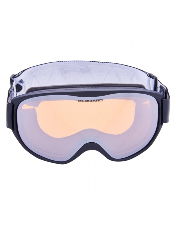 Лыжная маска Blizzard Ski Goggles 929 DAO, black, amber1, silver mirror