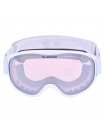 Лыжная маска Blizzard Ski Goggles 929 DAO, white shiny, rosa1, silver mirror