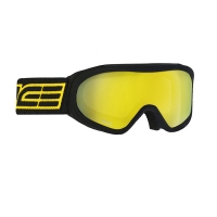 Маска горнолыжная Salice 905 BLACK-YELLOW lens AMBER