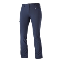 Штани туристичні жіночі Salomon WAYFRARER STRAIGHT PANT W night sky