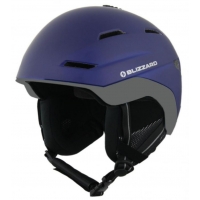 Шлем Blizzard BORMIO SKI HELMET blue matt-anthracite metallic matt