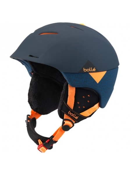 Шлем Bolle synergy soft navy-orange