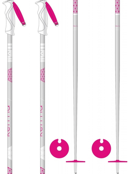 Лыжные палки Kerma Elite light grey pink