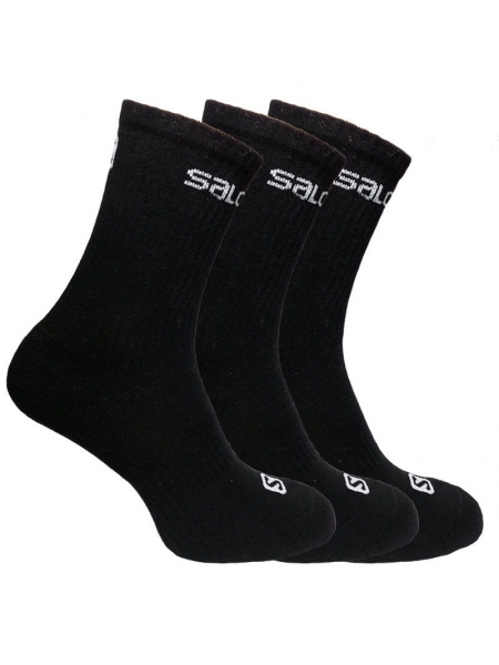 Шкарпетки Salomon Crew 3-Pack black