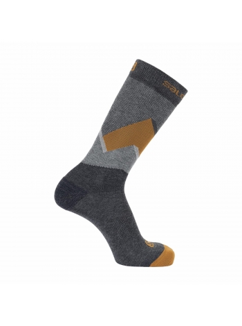 Шкарпетки Salomon Outline Prism 2-Pack grey-cumin
