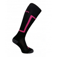 Носки Salomon ELIOS black-fuchsia