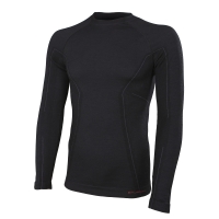Термобелье мужское блуза Brubeck ACTIVE WOOL black