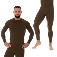 Термобілизна чоловіча комплект (блуза+штани) Brubeck RANGER THERMO khaki