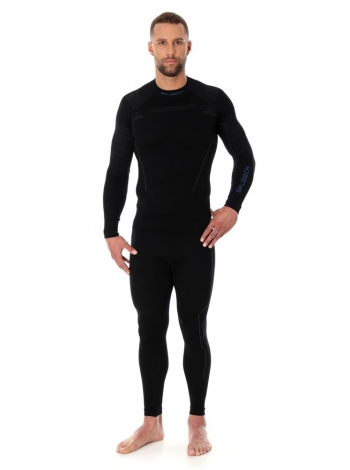 Термобелье мужское, комплект (блуза+штаны) Brubeck THERMO black
