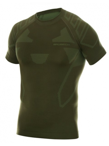 Термобілизна чоловіча футболка Brubeck RANGER PROTECT khaki